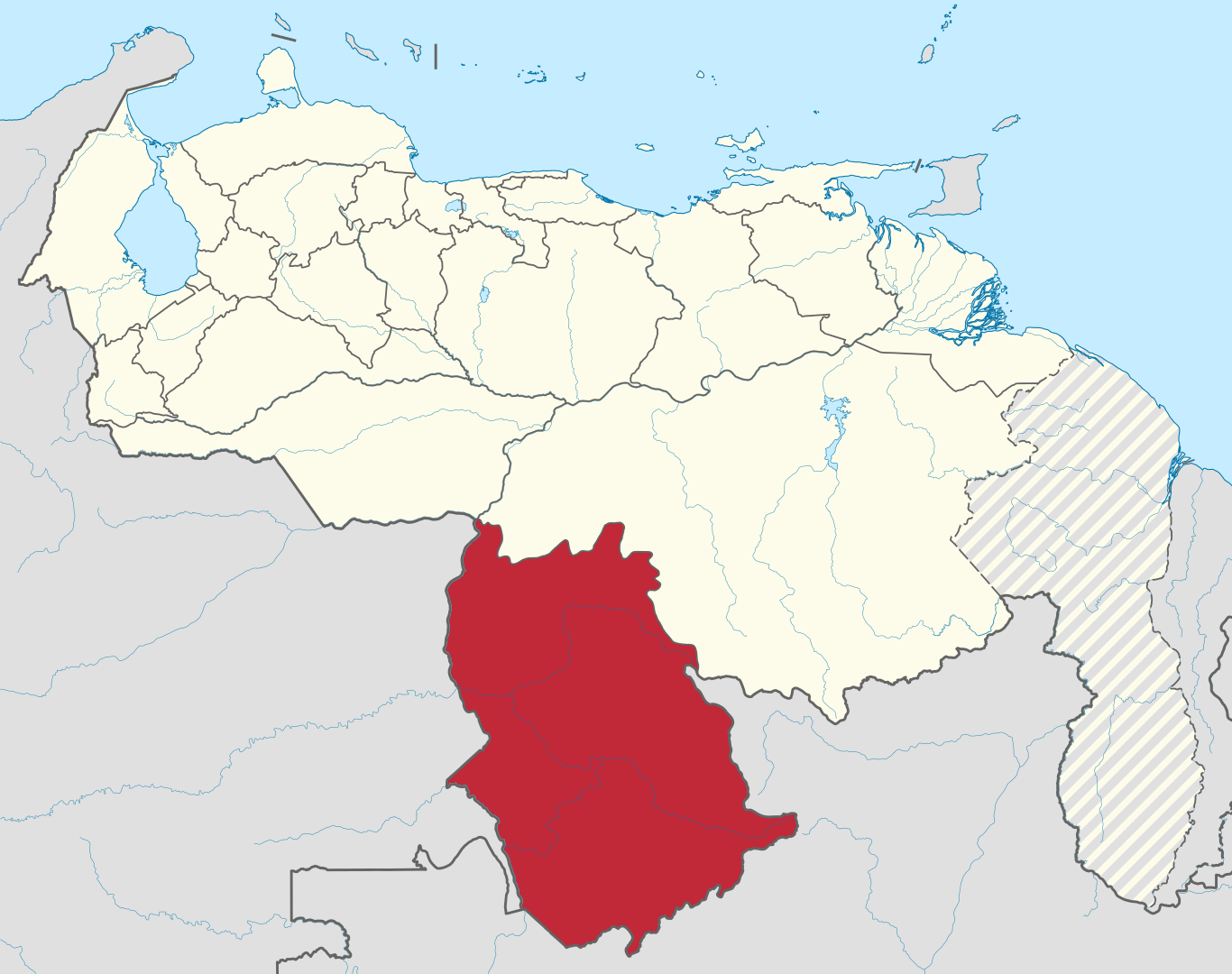 Mapa de Amazonas