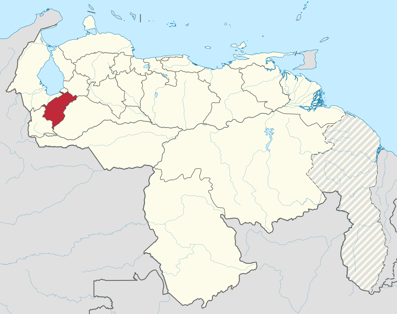 Mapa de Mérida