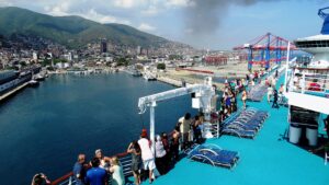 Fotografía del puerto de la Guaira
