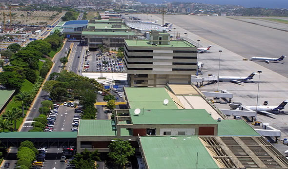 Fotografía del Aeropuerto Simón Bolívar de Maiquetía