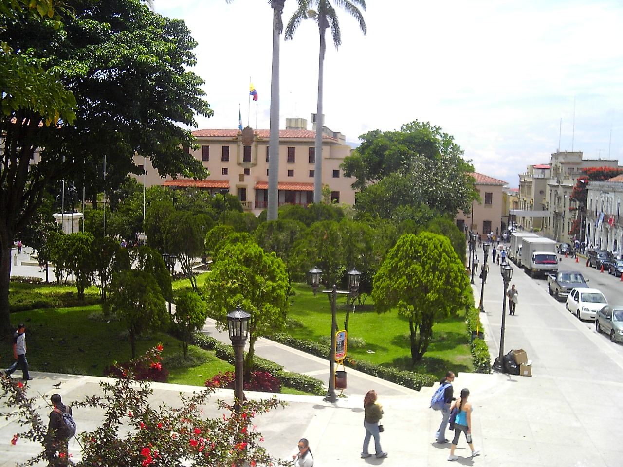 Fotografía de Mérida y de su Plaza Bolívar